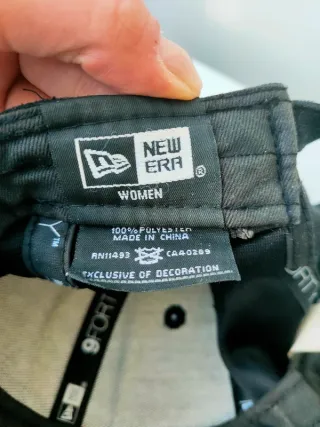 Cappello New Era 49 Forty Donna Nero