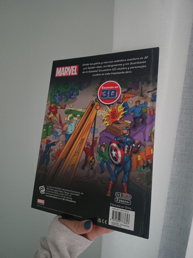 Busca Y Encuentra 3d Marvel Spiderman
