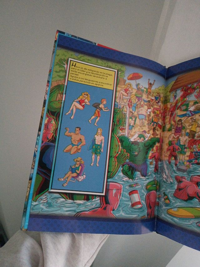 Busca Y Encuentra 3d Marvel Spiderman