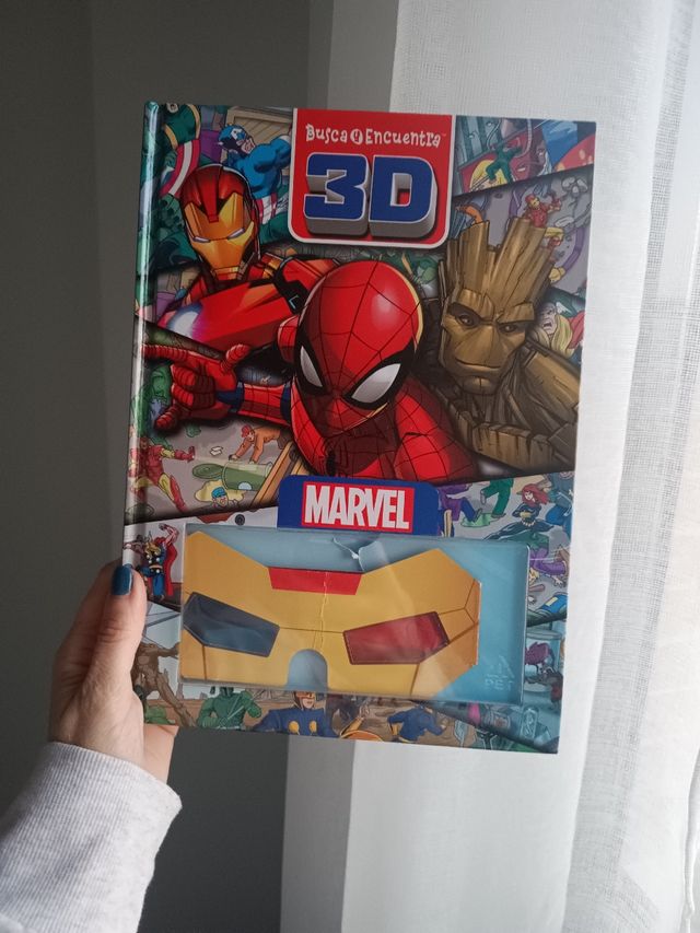 Busca Y Encuentra 3d Marvel Spiderman