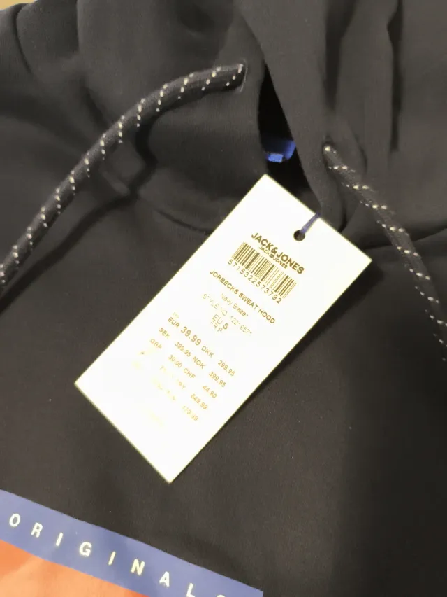 Sudadera azul Jack & Jones. Sin estrenar!!!