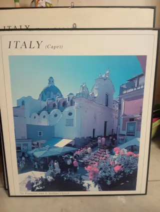 Quadro vintage ITALY (Capri)