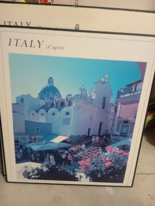 Quadro vintage ITALY (Capri)