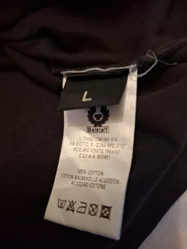 Camiseta Belstaff manga larga L hombre