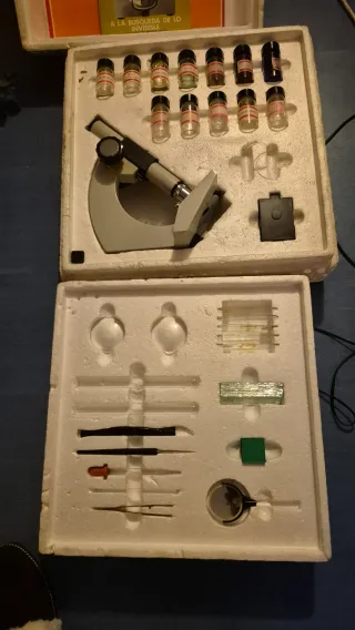 Microscopio Antiguo Años 70