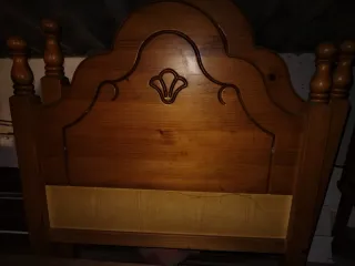 Cabeceros de madera para cama 90cm
