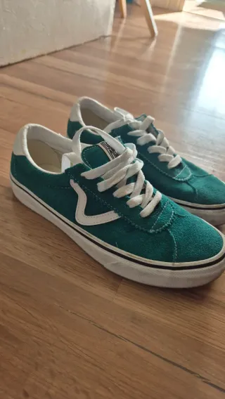 Zapatillas Vans Turquesa Mujer