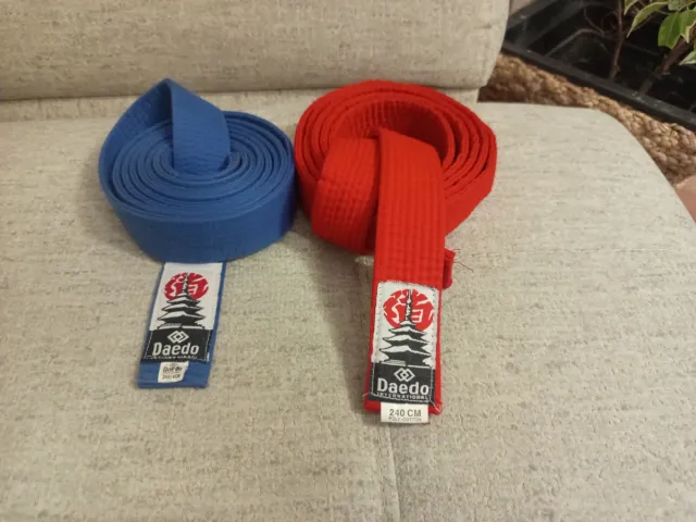 Cinturones Karate Competición Daedo 240cm