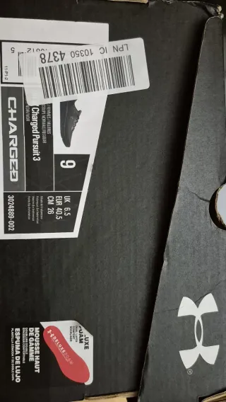 Under Armour Charged Pursuit 3 Talla 40.5