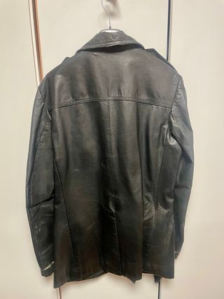 Chaqueta Cuero Lord Anthony Talla 38 Negra