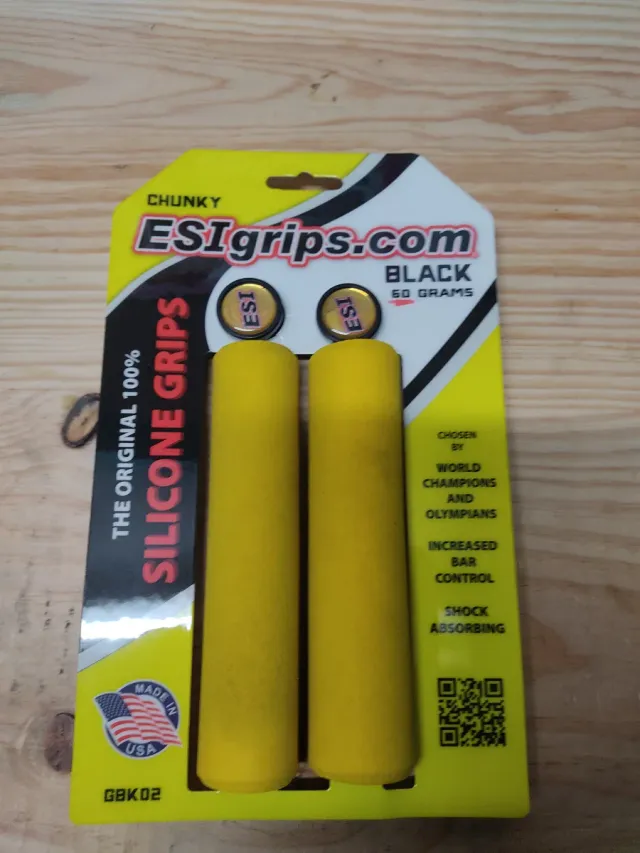 Puños ESIgrips Chunky amarillos