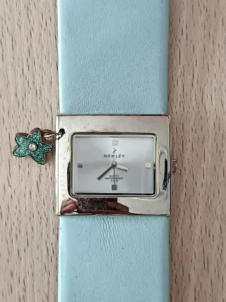 Reloj Nowley Mujer Azul y Plateado