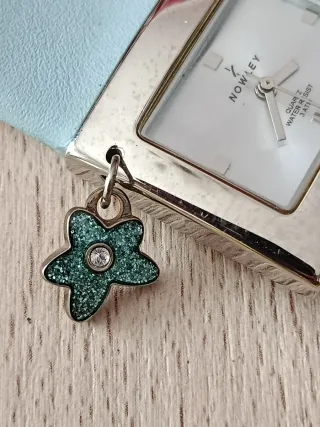 Reloj Nowley Mujer Azul y Plateado