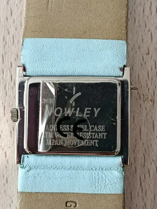Reloj Nowley Mujer Azul y Plateado