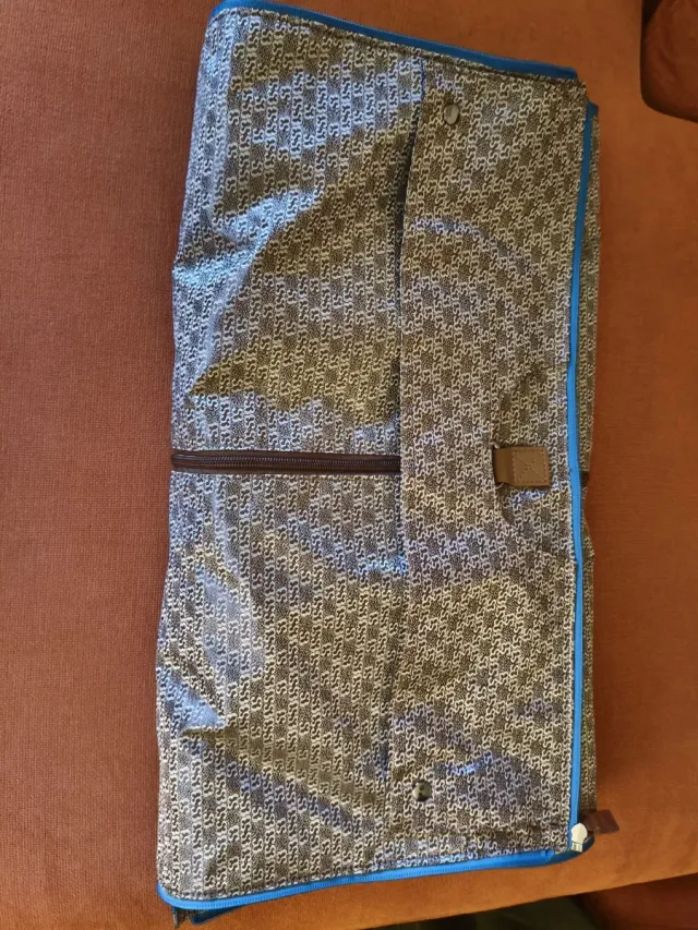 Portatrajes Salvador Bachiller Azul/Marrón