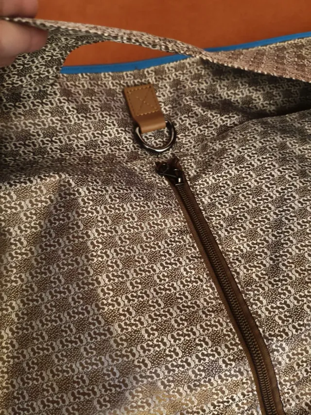 Portatrajes Salvador Bachiller Azul/Marrón