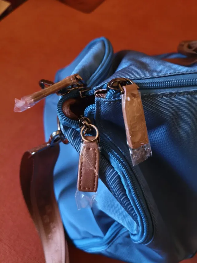 Portatrajes Salvador Bachiller Azul/Marrón