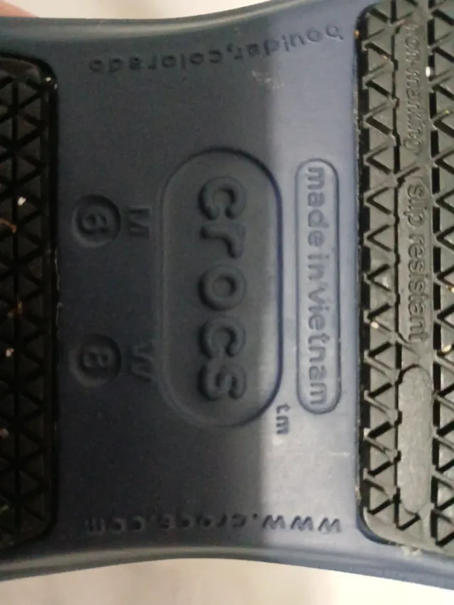 Zuecos Crocs Azul Marino