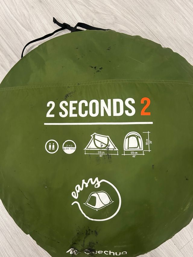Tienda de campaña 2 Seconds 2 personas
