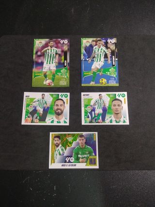 Cromos de Isco y Antony Betis
