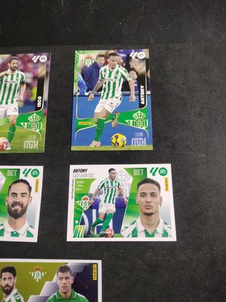 Cromos de Isco y Antony Betis