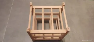 Portabottiglie in legno