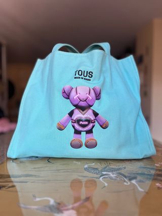 Capazo TOUS con diseño de oso