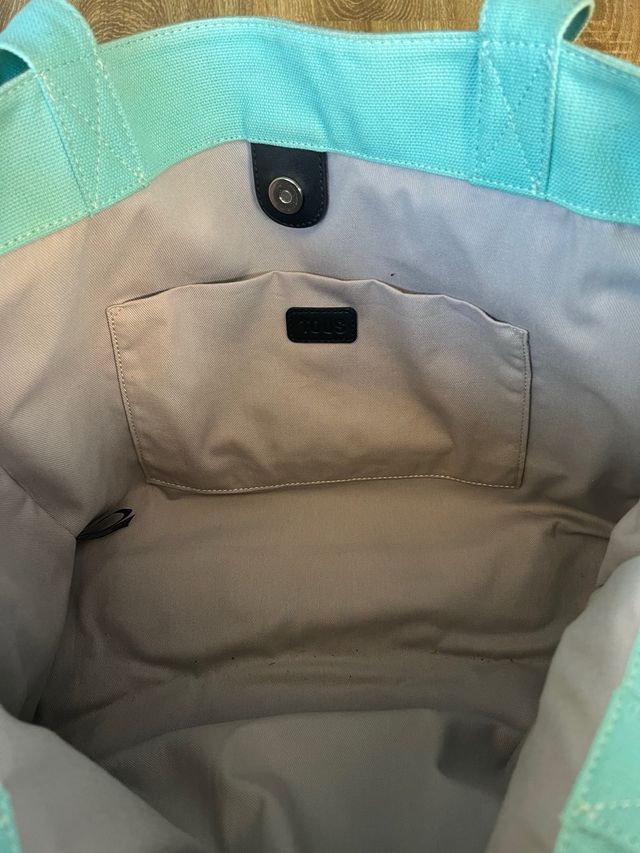 Capazo TOUS con diseño de oso