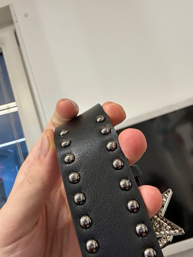 Cintura Y2K con Pentagramma Strass