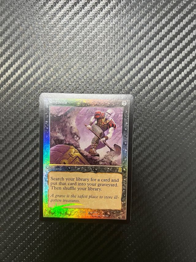 Entomb Magic The Gathering Foil Odisea, quasi come nuovo