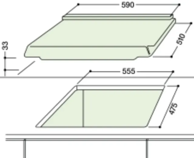 Piastra elettrica Ariston PF 604 IX/HA