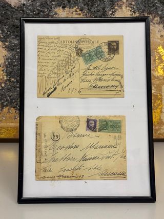 Cartoline Postali Regno d'Italia con Cornice