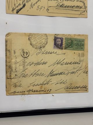 Cartoline Postali Regno d'Italia con Cornice