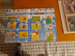 Album Cromos Isidoro & Sonia Aston