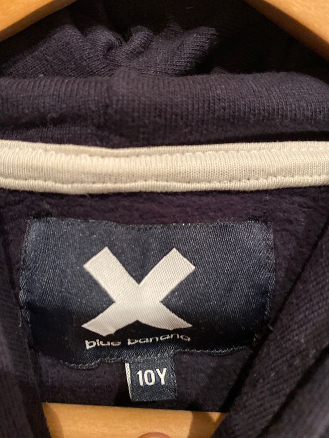 Sudadera Azul Marino Blue Banana T10