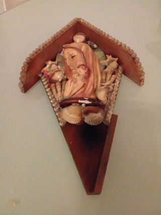 Madre con Bambino - Decorazione Vintage