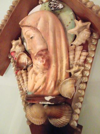 Madre con Bambino - Decorazione Vintage