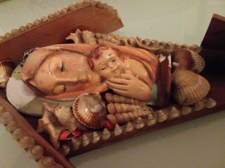 Madre con Bambino - Decorazione Vintage