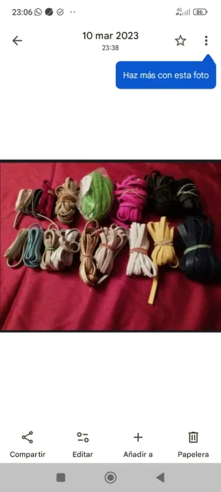 Cremalleras, cursores y correas