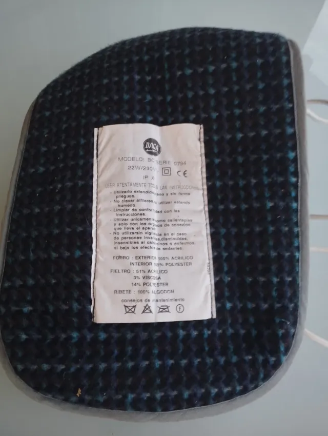 Calentador eléctrico Daga BC 0794