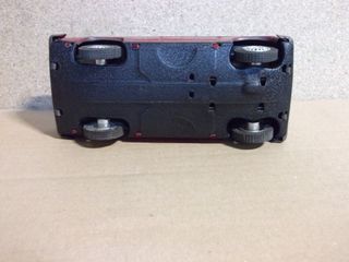 Maqueta Coche Metálico Vintage Rojo