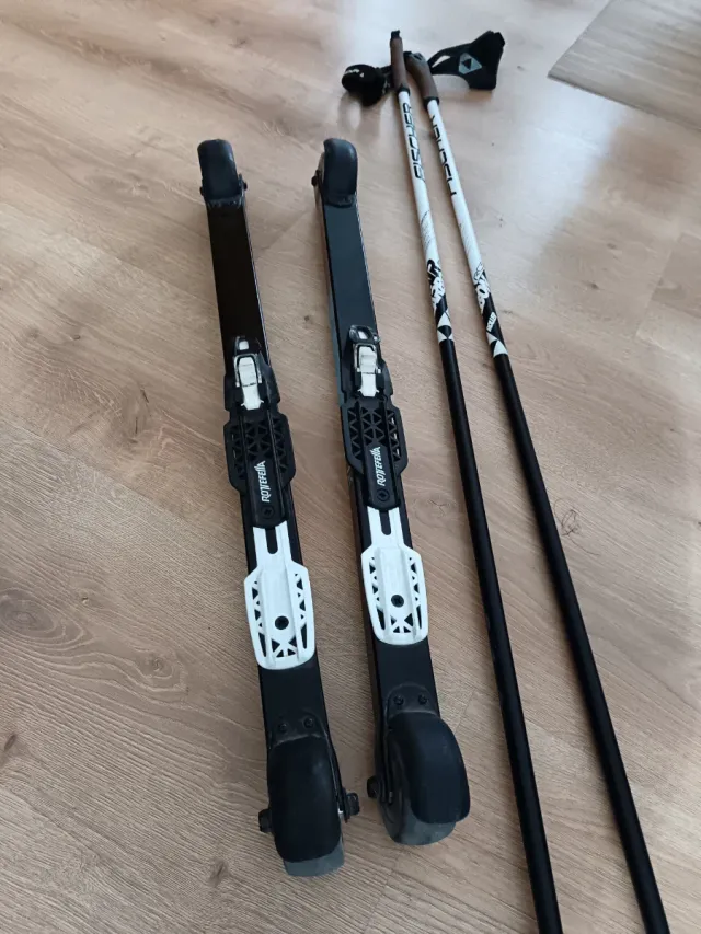 Esquís rollerski con botas