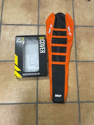 Tapicería Asiento KTM ZBR Naranja/Negro