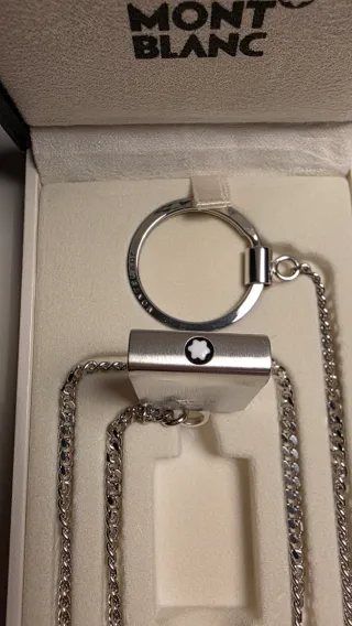 Llavero Montblanc Plata 925 para cinturón