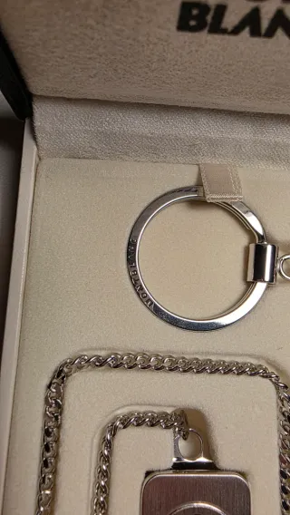 Llavero Montblanc Plata 925 para cinturón