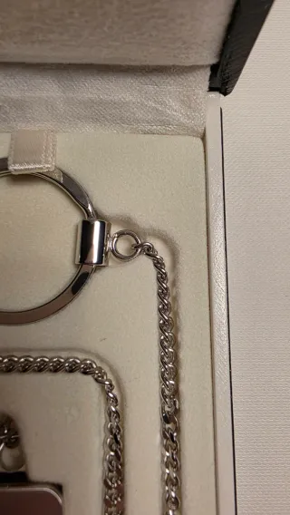 Llavero Montblanc Plata 925 para cinturón