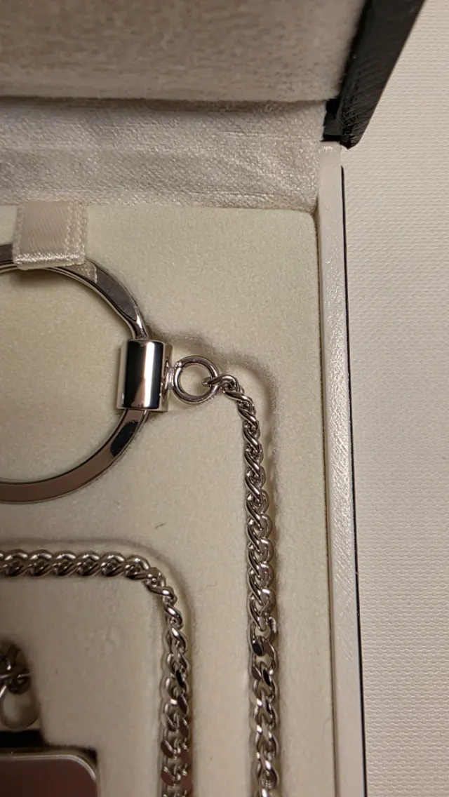 Llavero Montblanc Plata 925 para cinturón