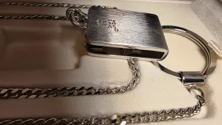 Llavero Montblanc Plata 925 para cinturón