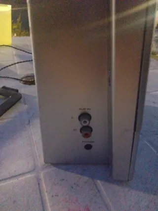 Reproductor CD Vintage Plata