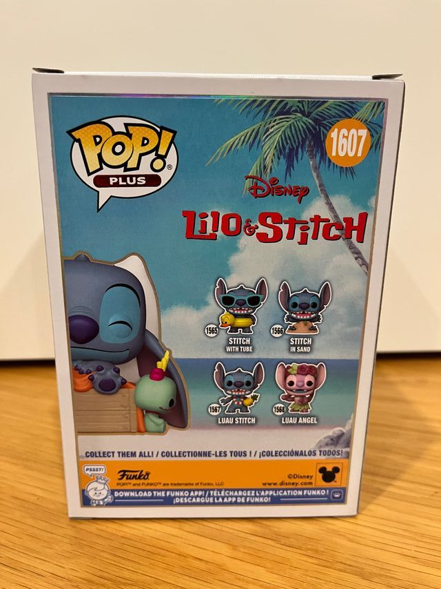 Funko Pop! Sleeping Stitch #1607 Lilo & Stitch